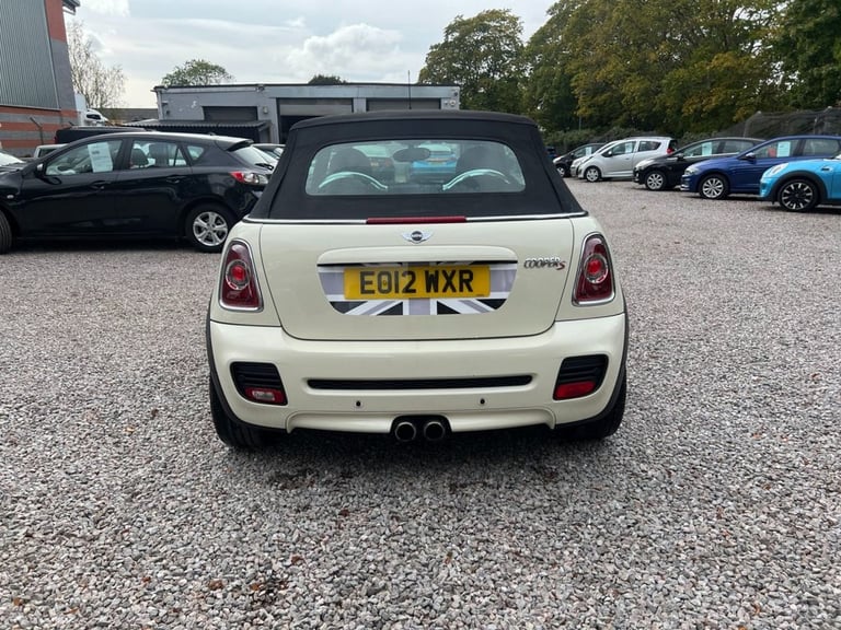 2012 12 MINI CONVERTIBLE 1.6 COOPER S CONVERTIBLE 2DR PETROL MANUAL EURO 5 (S/S)