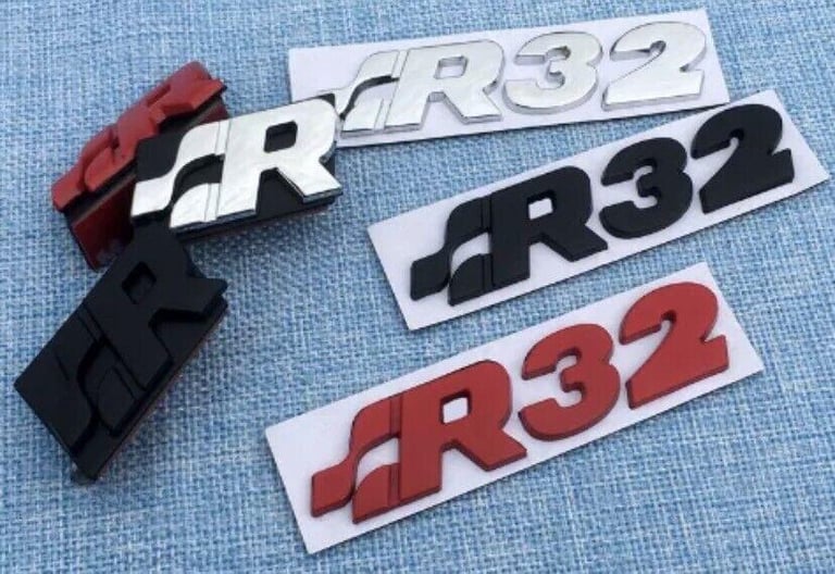 image for Volkswagen r32 grill badge or boot badge 