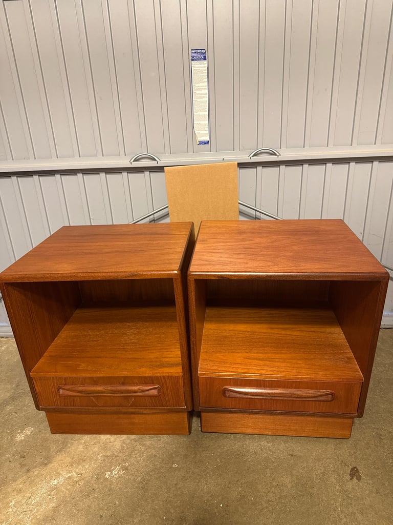 Bedside Cabinets- G Plan Fresco Teak 