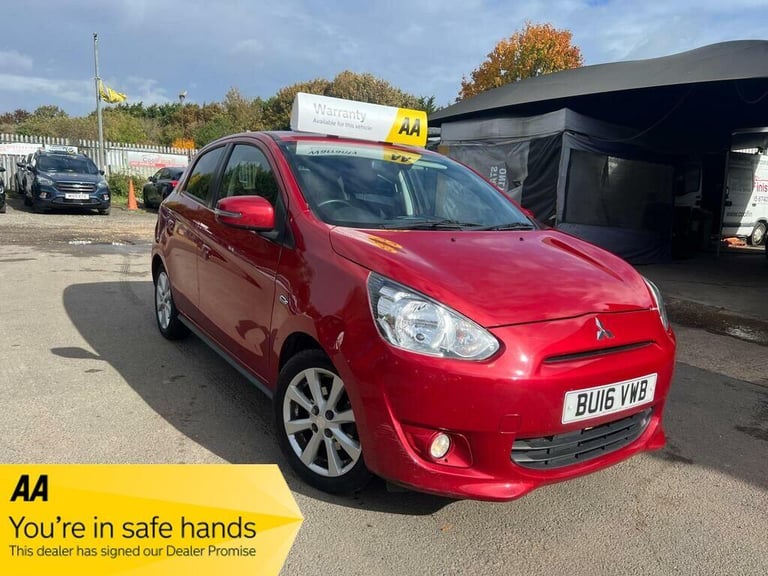 2016 Mitsubishi Mirage 1.2 Attivo Euro 6 (s/s) 5dr HATCHBACK Petrol Manual