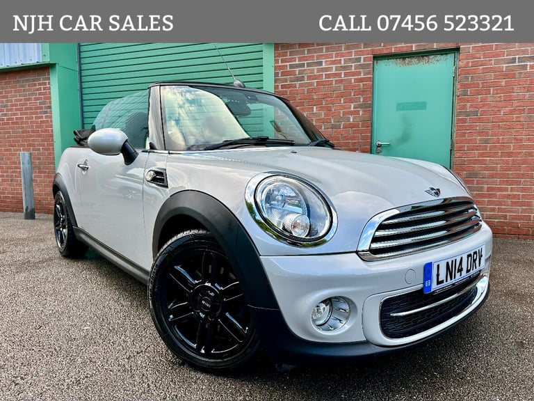 2014 (14) MINI CONVERTIBLE 2.0 COOPER D AUTO 50,000 MILES IMMACULATE UK DELIVERY