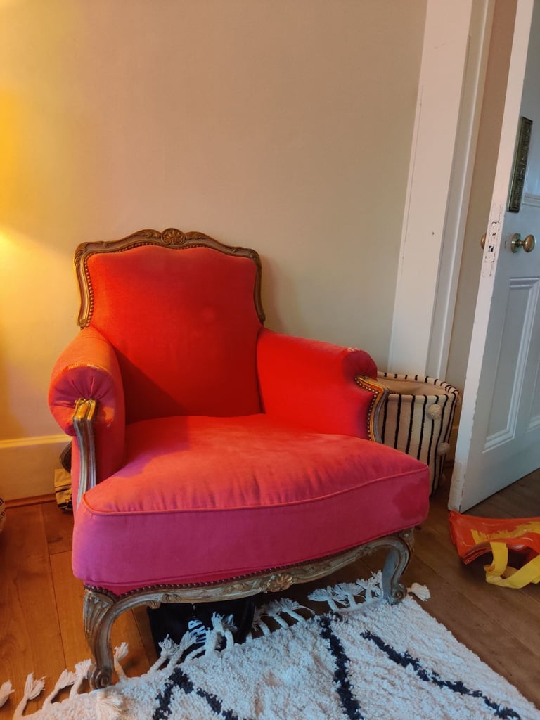 image for Pair of vintage french armchairs
