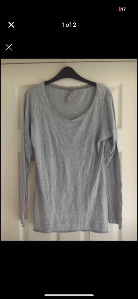 image for (491) Next grey sweatshirt, size 14