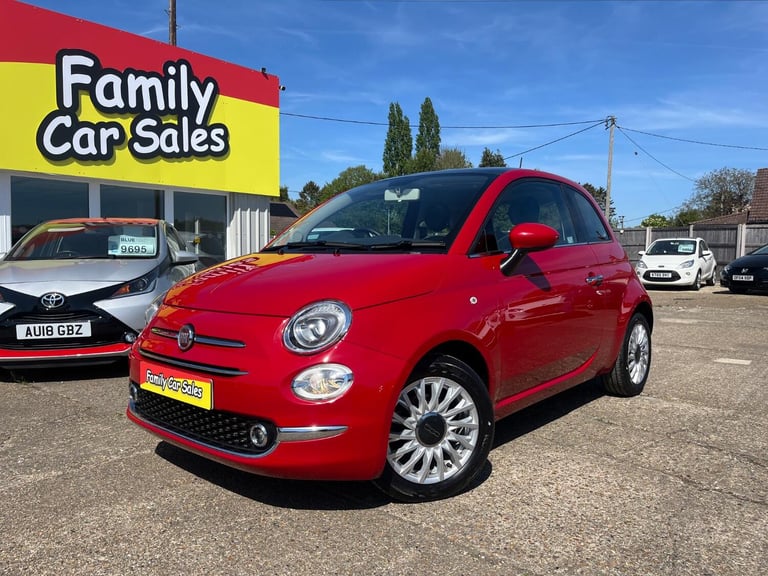 image for FIAT 500 1.2 LOUNGE LOW MILEAGE 1 FORMER KEEPER NEW CAMBELT KIT SERVICE