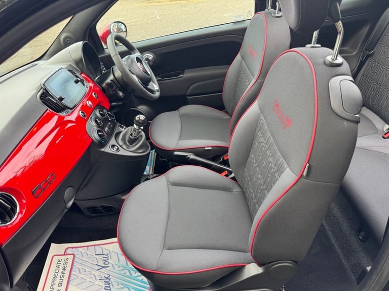 2023 Fiat 500C 1.0 MHEV RED Convertible 2dr Petrol Manual Euro 6 (s/s) (70 bhp) Convertible Petro...