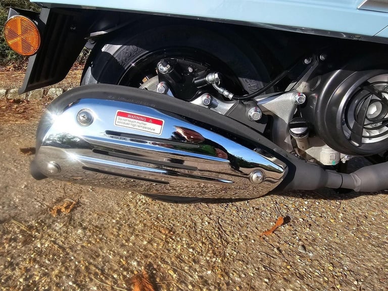AJS BARLETTA 125 CVT EURO 5 2025 Petrol Automatic in Blue