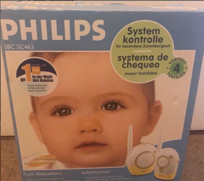 image for Philips baby monitor