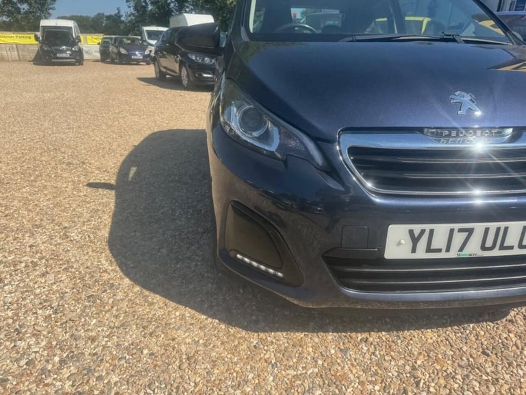 2017 Peugeot 108 1.0 Active 3dr HATCHBACK PETROL Manual
