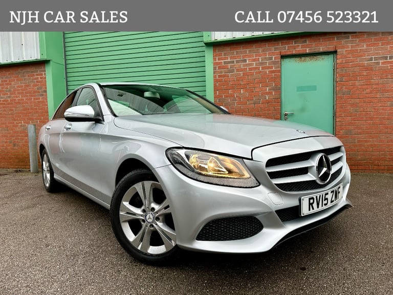2015 (15) MERCEDES C220D SE BLUETEC AUTO 80,000 MILES IMMACULATE 2 OWNERS ULEZ