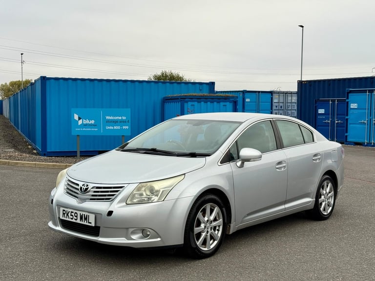 2009 Toyota Avensis 1.8 V-Matic TR Euro 4 4dr SALOON Petrol Manual