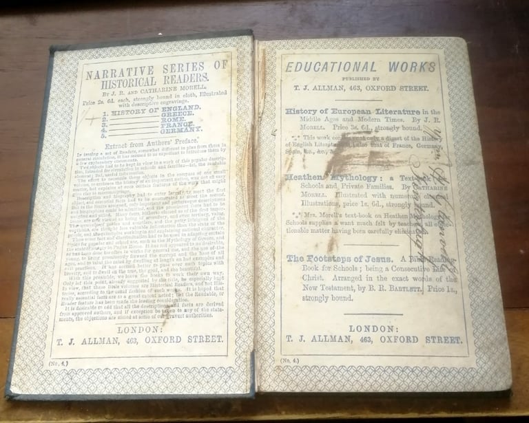 Ince's Outlines Of History Original Edition 1877 Henry Ince