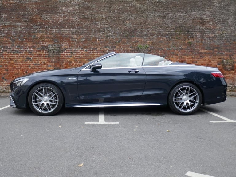 2018 Mercedes-Benz S-Class 4.0 S63 V8 BiTurbo AMG S Cabriolet 2dr Petrol SpdS MCT Euro 6 (s/s) (6...