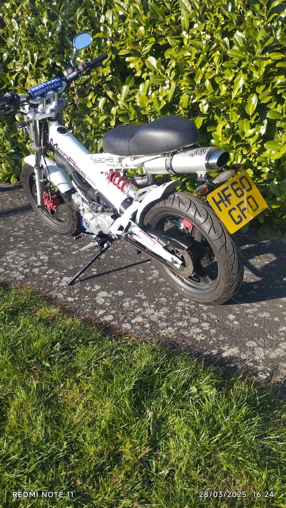 Sachs Madass 125 motorcycle 