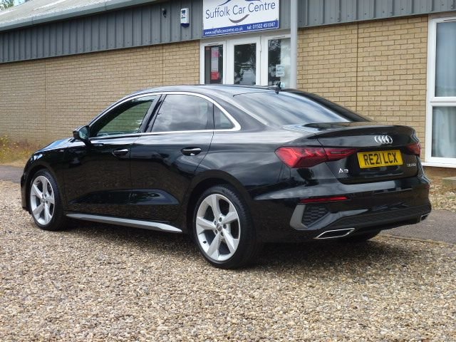 2021 21 AUDI A3 2.0 TDI 30 S LINE SALOON 4DR DIESEL MANUAL EURO 6 (S/S) (116 PS)