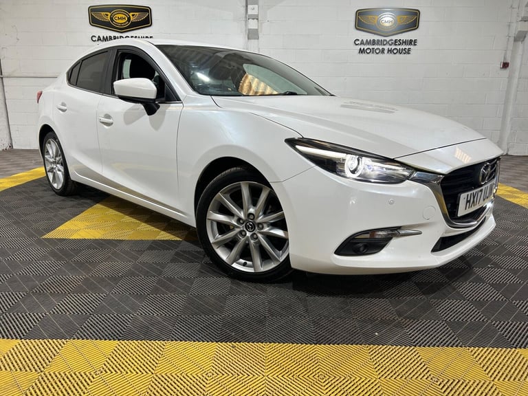 2017 Mazda Mazda3 2.0 SKYACTIV-G Sport Nav Fastback Euro 6 (s/s) 4dr SALOON Petrol Manual
