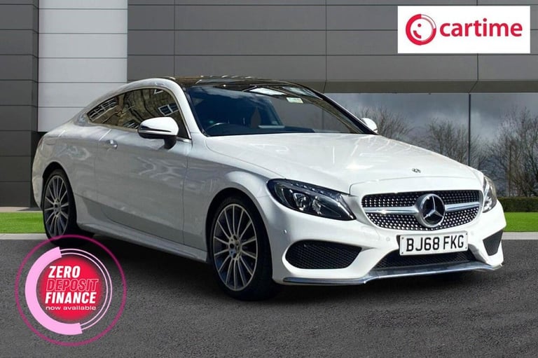 2018 68 MERCEDES-BENZ C-CLASS 2.1 C220D AMG LINE (PREMIUM PLUS) COUPE 2DR DIESEL