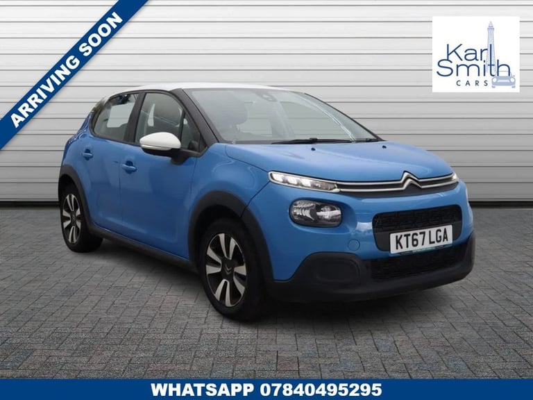 2018 Citroen C3 1.2 PureTech Feel Hatchback 5dr Petrol Manual Euro 6 (82 ps) Hatchback Petrol Manual