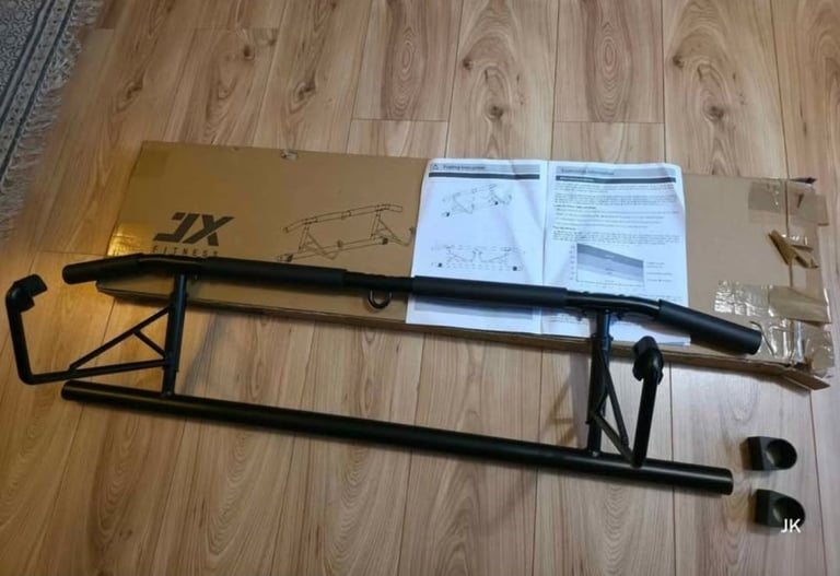 JX FITNESS Door Frame Pull-Up Bar – No Drilling, Foldable, Sturdy | £35