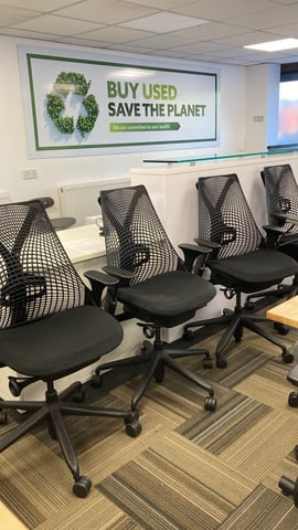 Herman miller sayl deals used