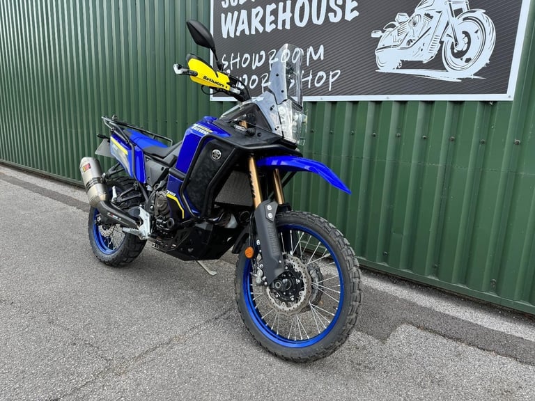 Yamaha Tenere 700 World Raid 2022 Blue 2300 Miles Full History Loads of Extras