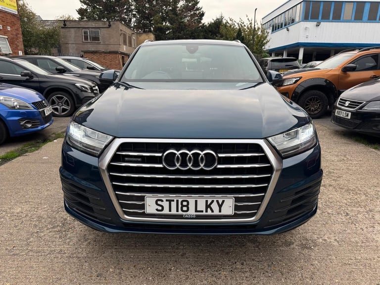 2018 Audi Q7 3.0 TDI V6 S line Tiptronic quattro Euro 6 (s/s) 5dr ESTATE Diesel Automatic