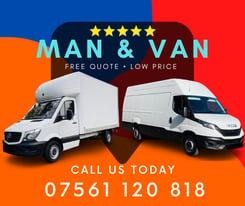 *07 561 120 818* Removal Man and Van - House Move House Clearance Waste Rubbish Removal 