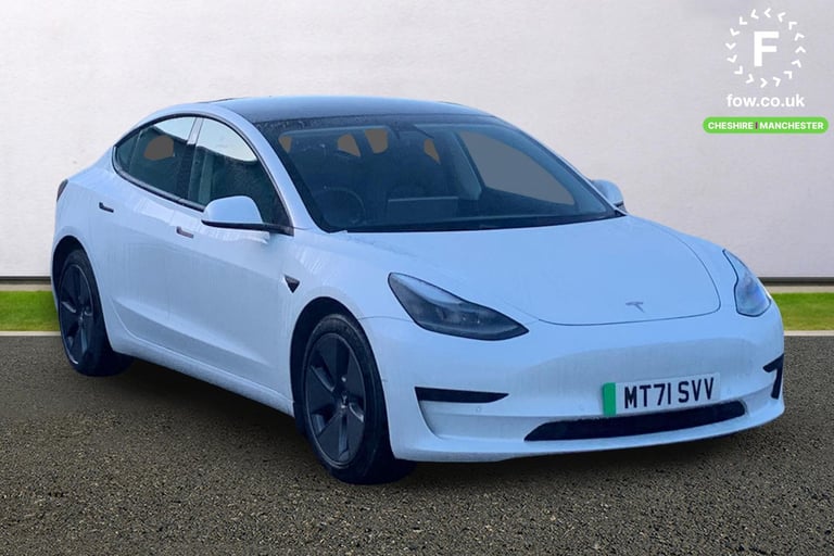 2021 Tesla Model 3 Standard Plus 4dr Auto Saloon ELECTRIC Automatic