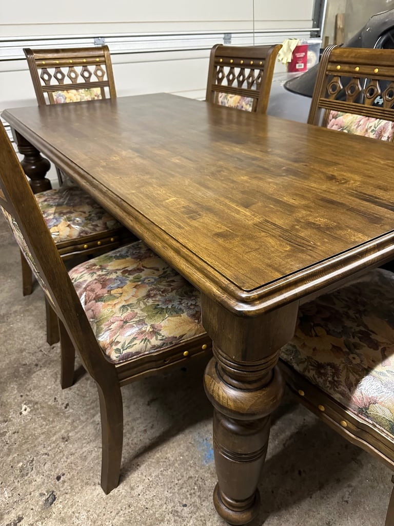 image for Dining table 6 chairs