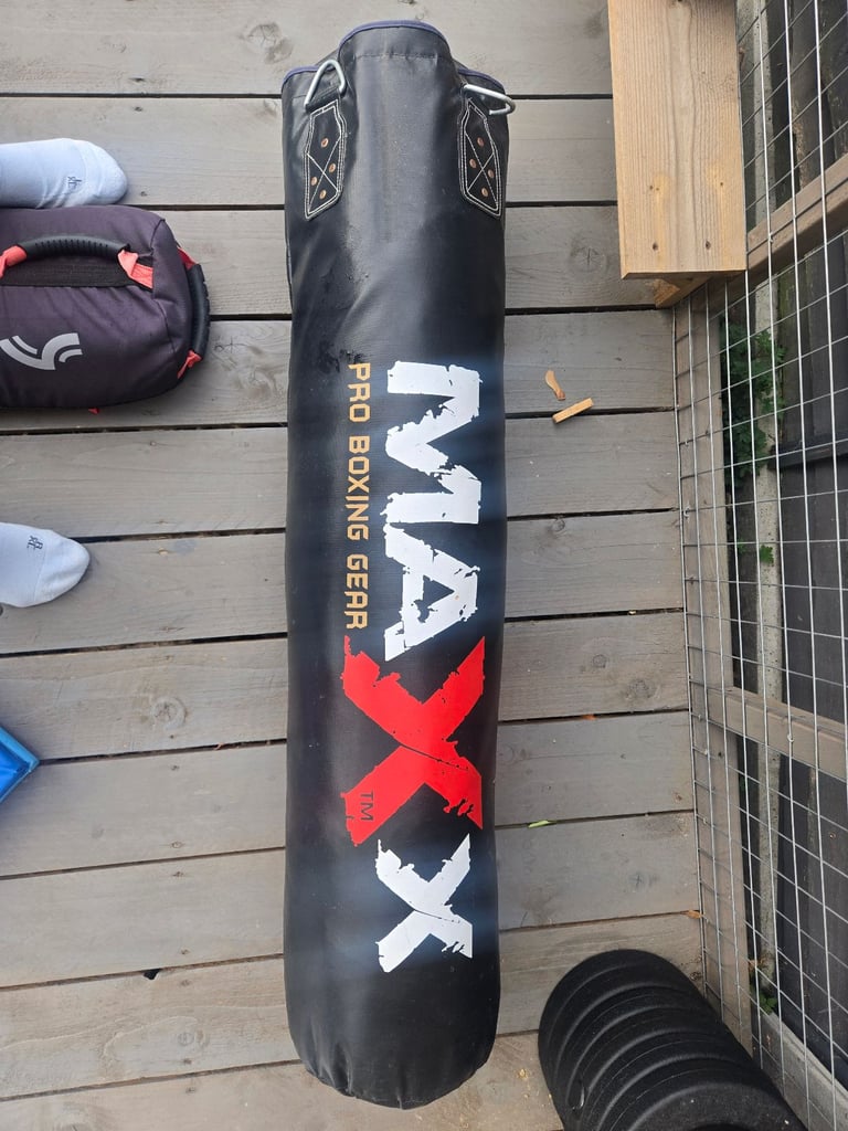 Punch bag and wall bracket