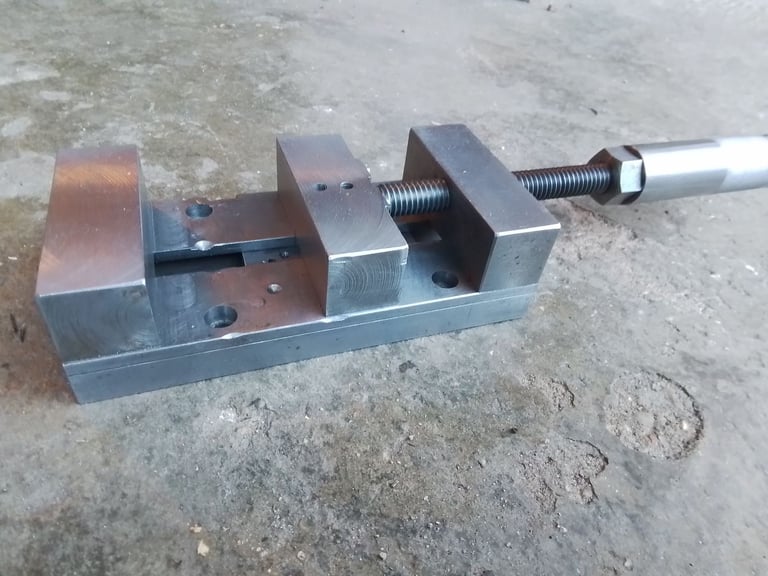 image for A Small homemade milling or drilling vice