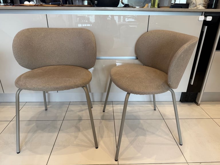 Set of 4 IKEA Upholstered Dining Chairs