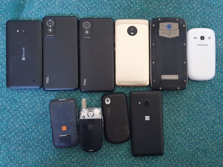 10 Mobile Phones and Acer tablet 
