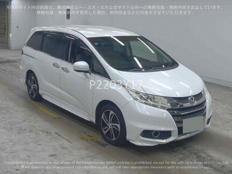 Honda odyssey 2.4 auto g euro pack 40k miles jap import 4.5 grade 2015 due feb
