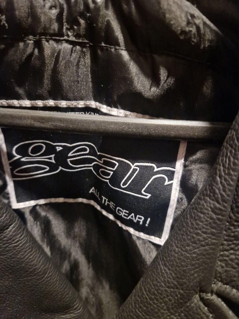 Motor bike Leather jacket 44 inch 