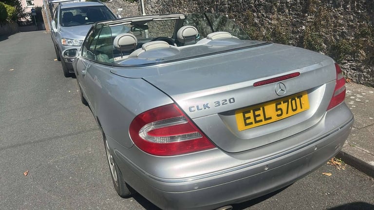 2003 clk 320 with low milage 