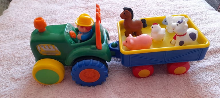 Kiddieland Farm Tractor & Trailer