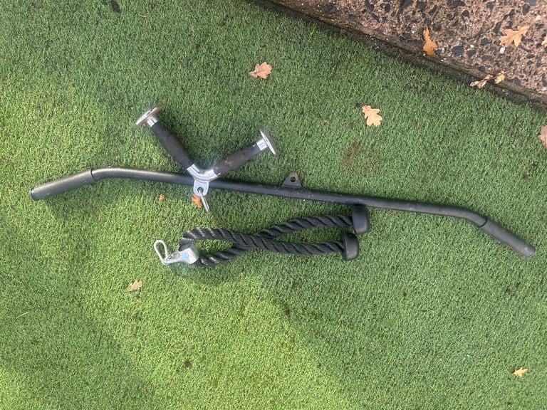 Cast iron free weight home gym 