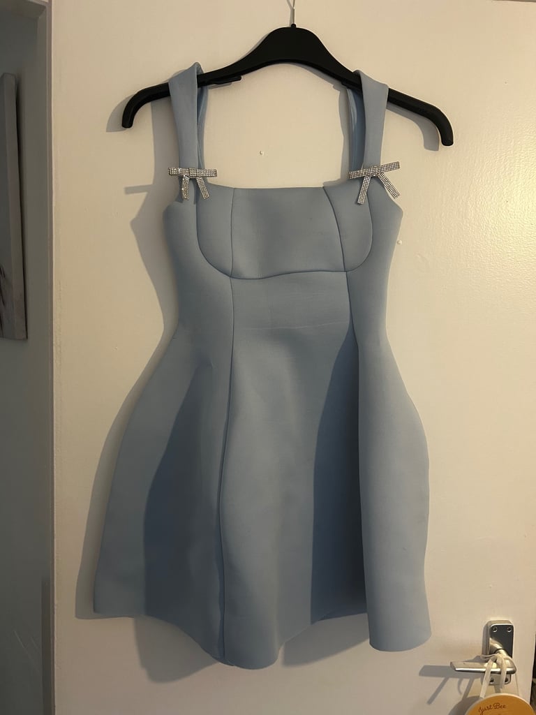 image for Light blue mini dress 