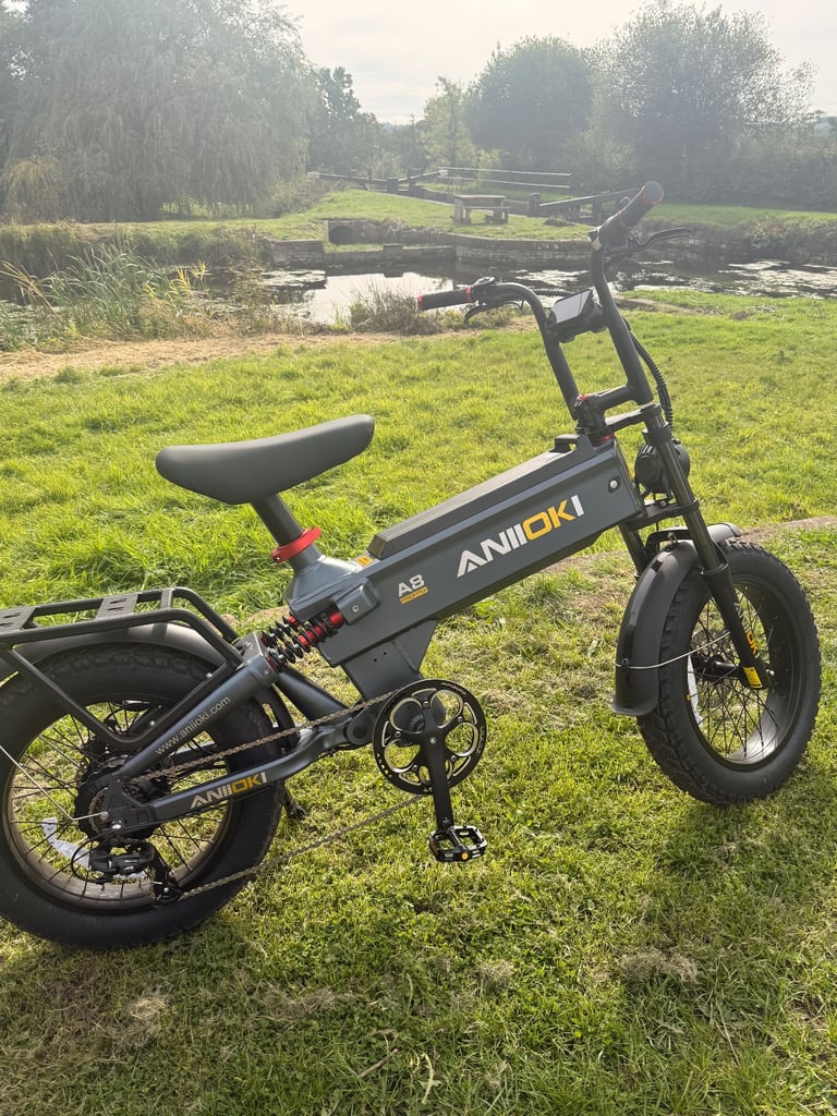 image for Aniioki a8 pro max 2025 1500w Ebike fat tyre electric bike 