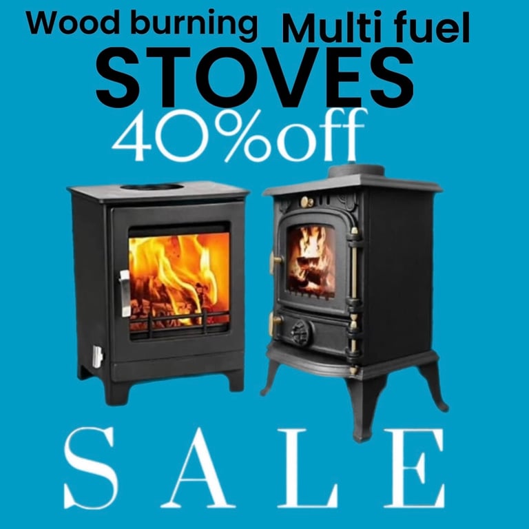 Stoves multi fuel wood burning stove SALE 