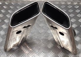 W219 Mercedes CLS 320 350 Exhaust Tail Pipes Muffler Tips 