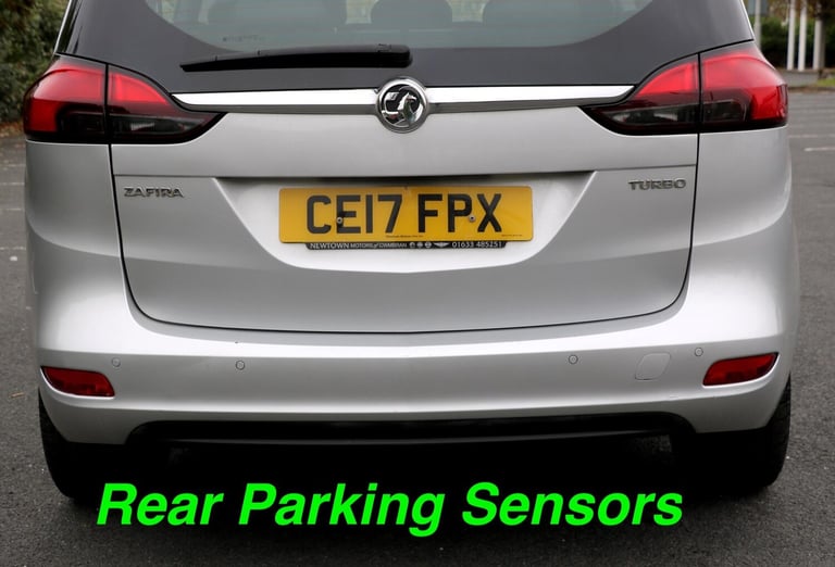 2017 Vauxhall Zafira Tourer 1.4i Turbo Design Euro 6 5dr MPV Petrol Manual