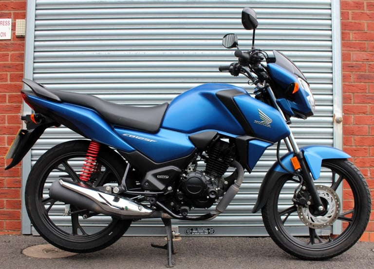 image for 2024 74 HONDA CBF 125 CB 125 F CB125F SATIN BLUE TRADE SALE NEW MOT 3104 MILES