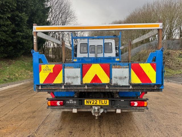 2022 22 Iveco Eurocargo 75-160 E6 13ft steel insulated dropside tipper 30,000kms