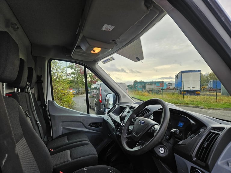 2018 ON 67 PLATE FORD TRANSIT 350 MWB RWD L2H2 DIESEL VAN 76K ULEZ FREE ZONE
