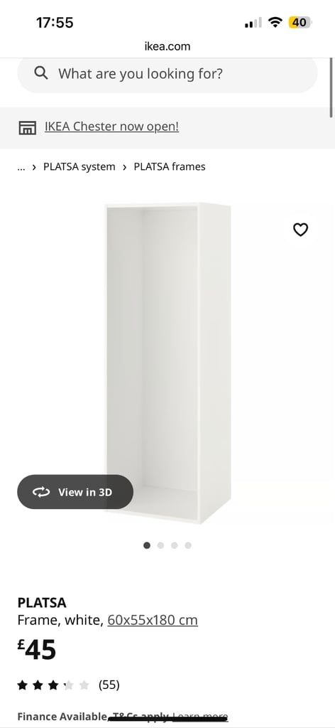 image for 3 x Platsa wardrobes + boxes