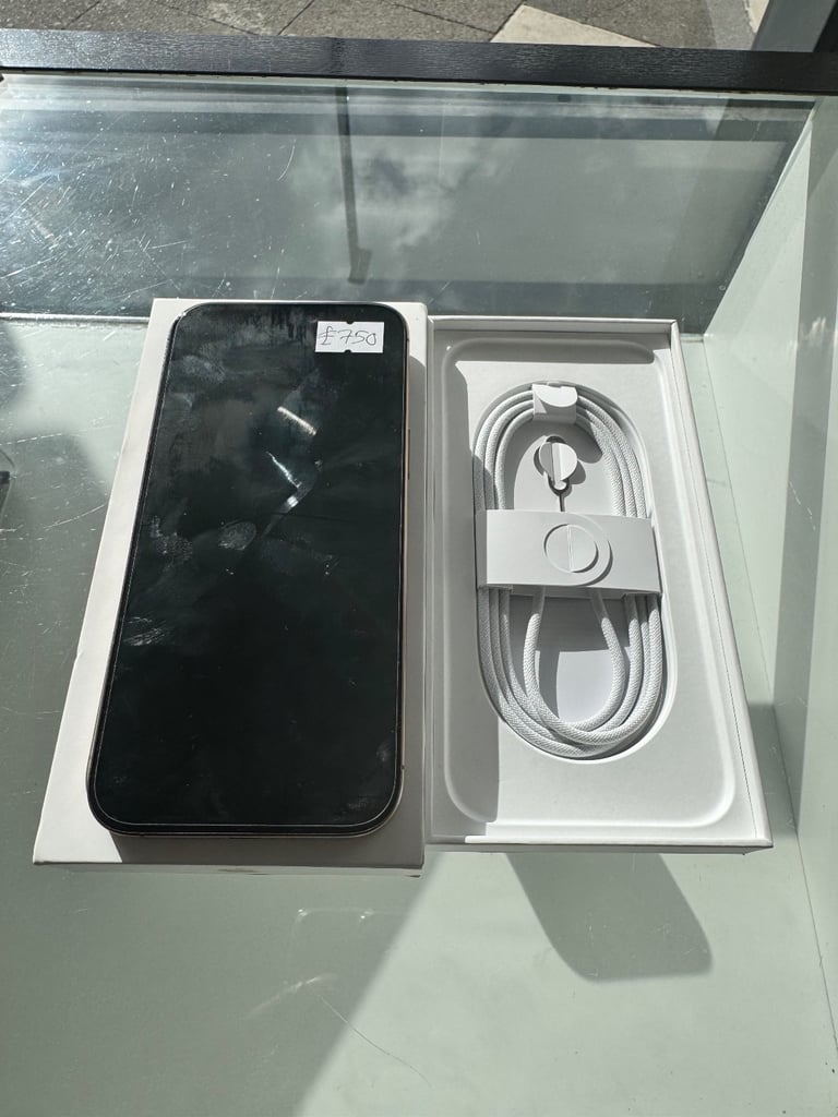 image for Apple iPhone 16 pro max unlocked receipt and warranty 