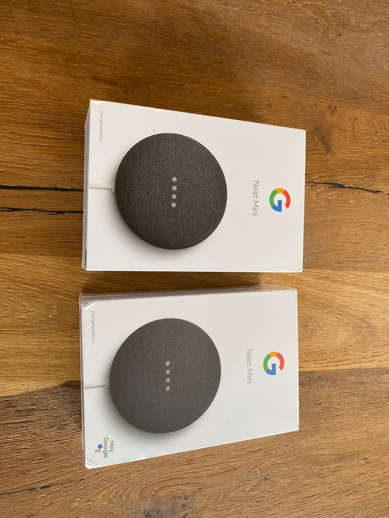 Google Nest mini speakers (2nd generation)