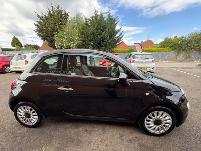  Fiat 500 1.2 Lounge Black 3dr Hatch Petrol