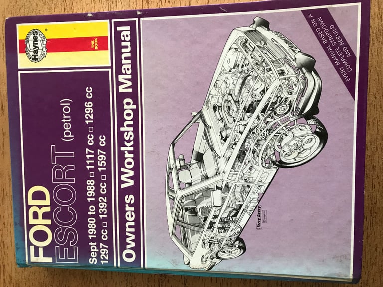 Owners Workshop Manual for Ford Escort (petrol)